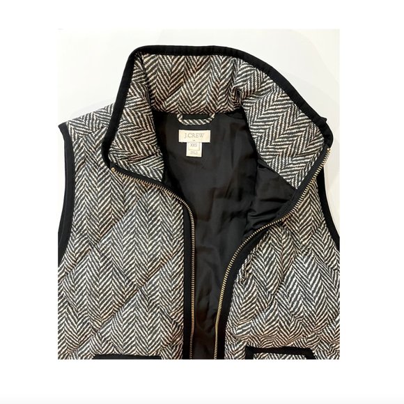 J.Crew Quilted Puffer Vest - Picture 2 of 2